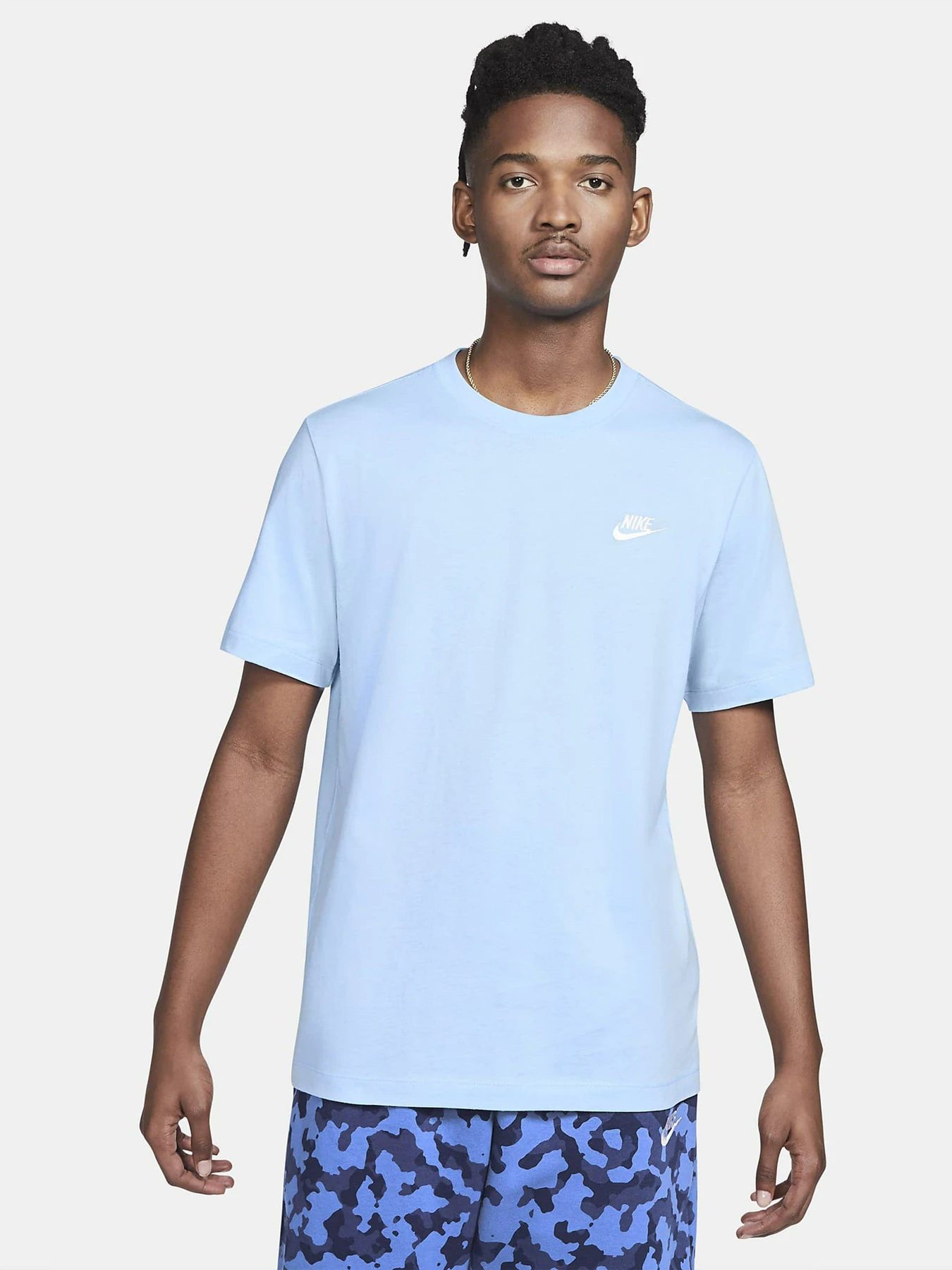 Футболки и поло NIKE Sportswear Club модель AR4997-436 Футболки и поло NIKE Sportswear Club модель AR4997-436 Фото