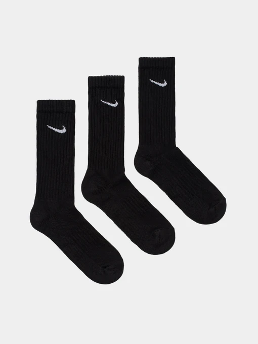 Носки и гольфы NIKE 3PPK VALUE COTTON модель SX4508-001 Фото