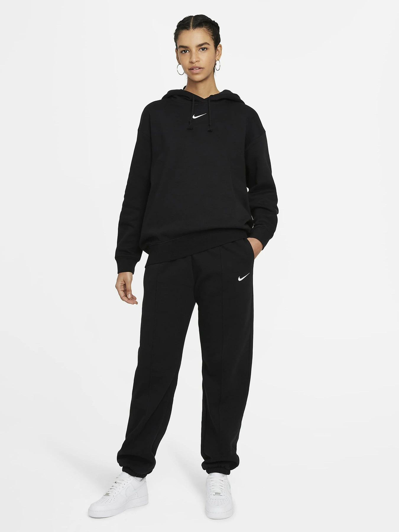 Худи и свитшоты NIKE Sportswear Essential Collection модель DJ7668-010 Худи и свитшоты NIKE Sportswear Essential Collection модель DJ7668-010 Фото