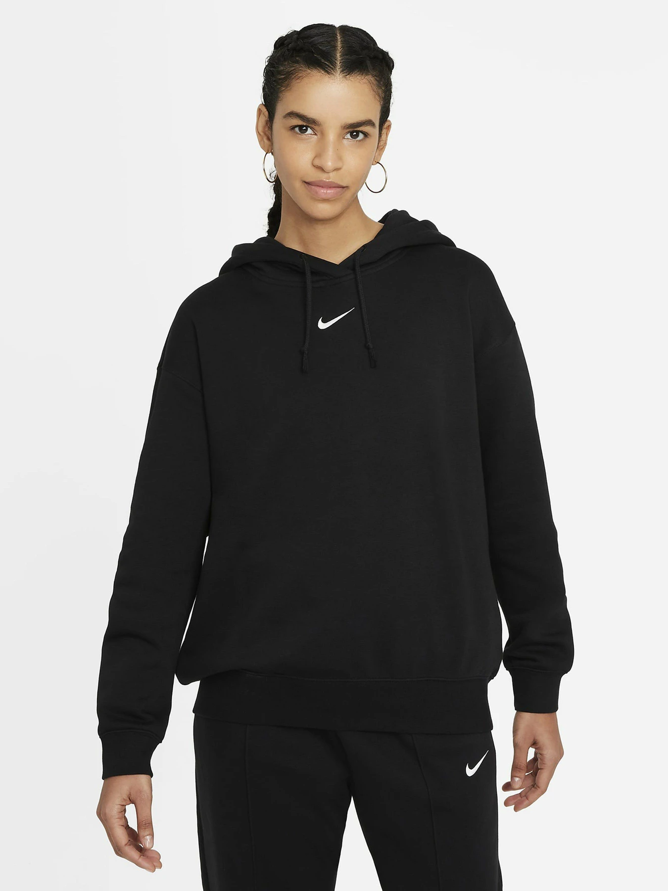 Худи и свитшоты NIKE Sportswear Essential Collection модель DJ7668-010 Худи и свитшоты NIKE Sportswear Essential Collection модель DJ7668-010 Фото
