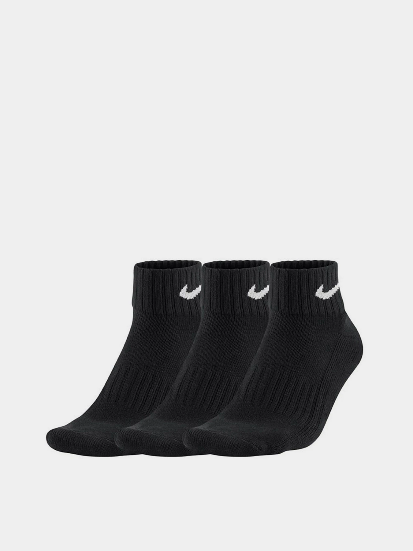 Шкарпетки та гольфи NIKE Value Cush Ankle модель SX4926-001 Фото