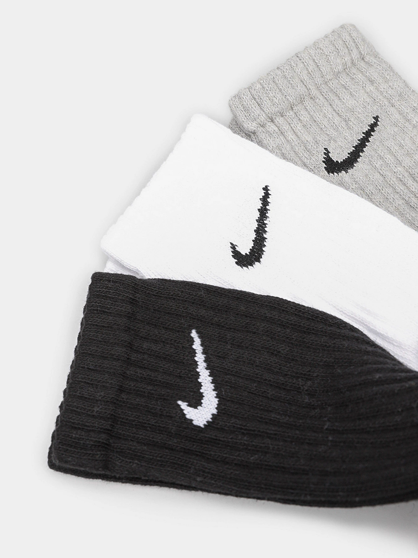 Шкарпетки та гольфи NIKE 3PPK VALUE COTTON модель SX4508-965 Шкарпетки та гольфи NIKE 3PPK VALUE COTTON модель SX4508-965 Фото