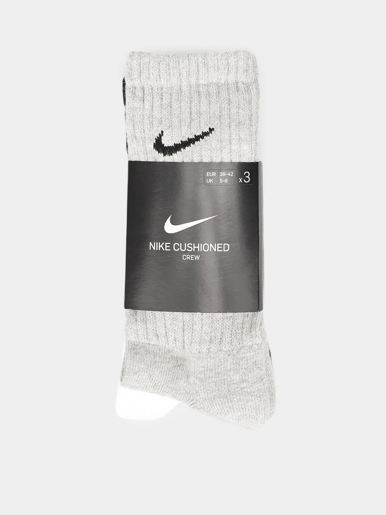 Шкарпетки та гольфи NIKE 3PPK VALUE COTTON модель SX4508-965 Шкарпетки та гольфи NIKE 3PPK VALUE COTTON модель SX4508-965 Фото