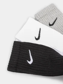Шкарпетки та гольфи NIKE 3PPK VALUE COTTON модель SX4508-965 Фото