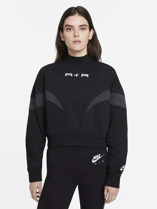 Худи и свитшоты NIKE Air Women's Mock Fleece модель DD5433-010 Фото