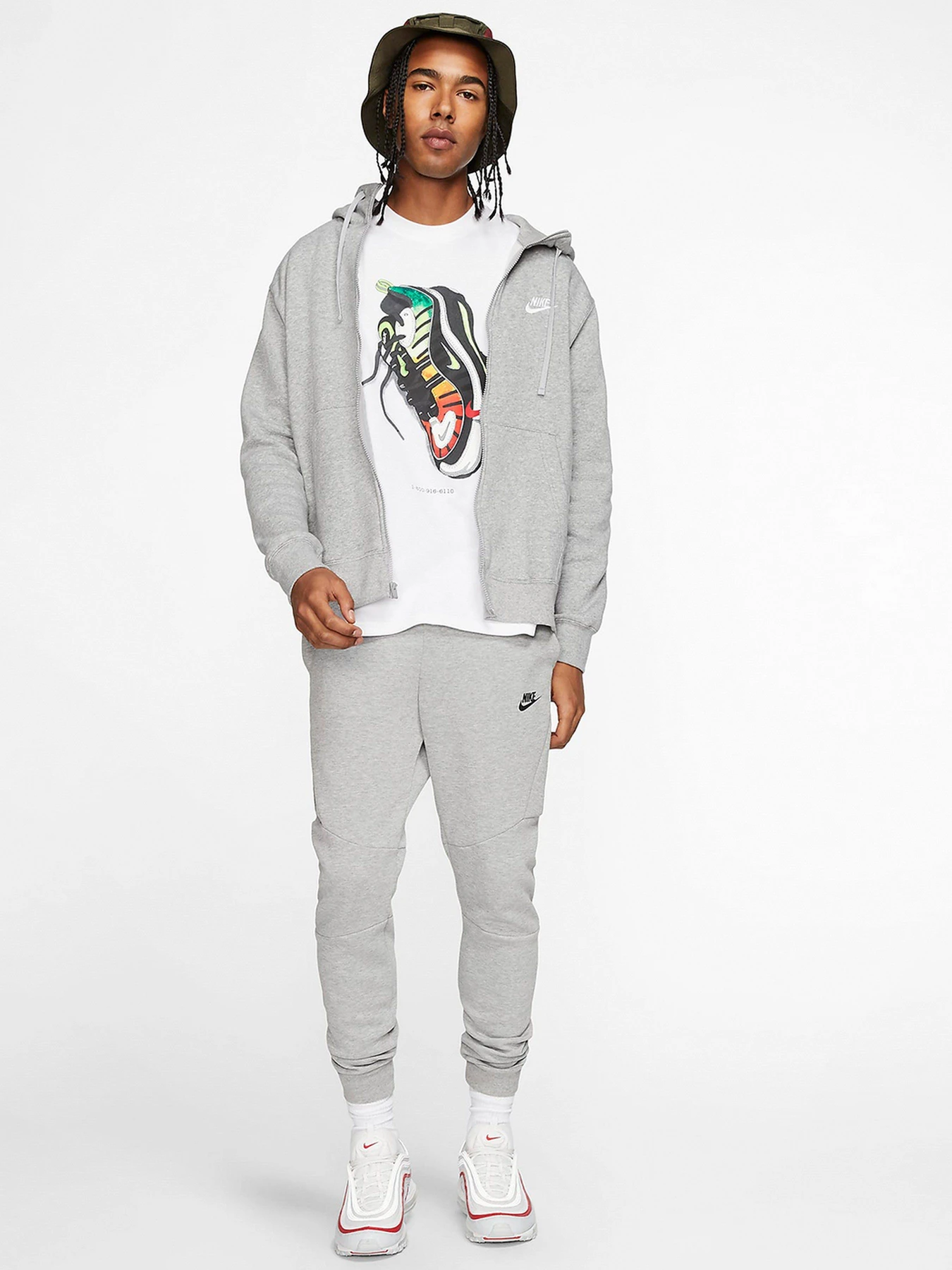 Худі та світшоти NIKE Sportswear Club Fleece модель BV2645-063 Худі та світшоти NIKE Sportswear Club Fleece модель BV2645-063 Фото