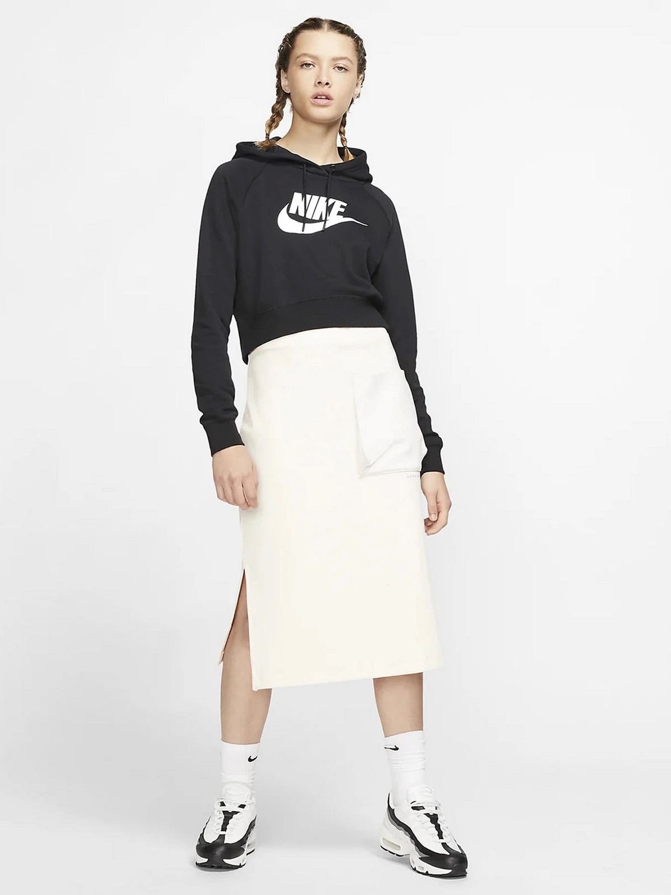 Худи и свитшоты NIKE Sportswear Essential модель CJ6327-010 Худи и свитшоты NIKE Sportswear Essential модель CJ6327-010 Фото