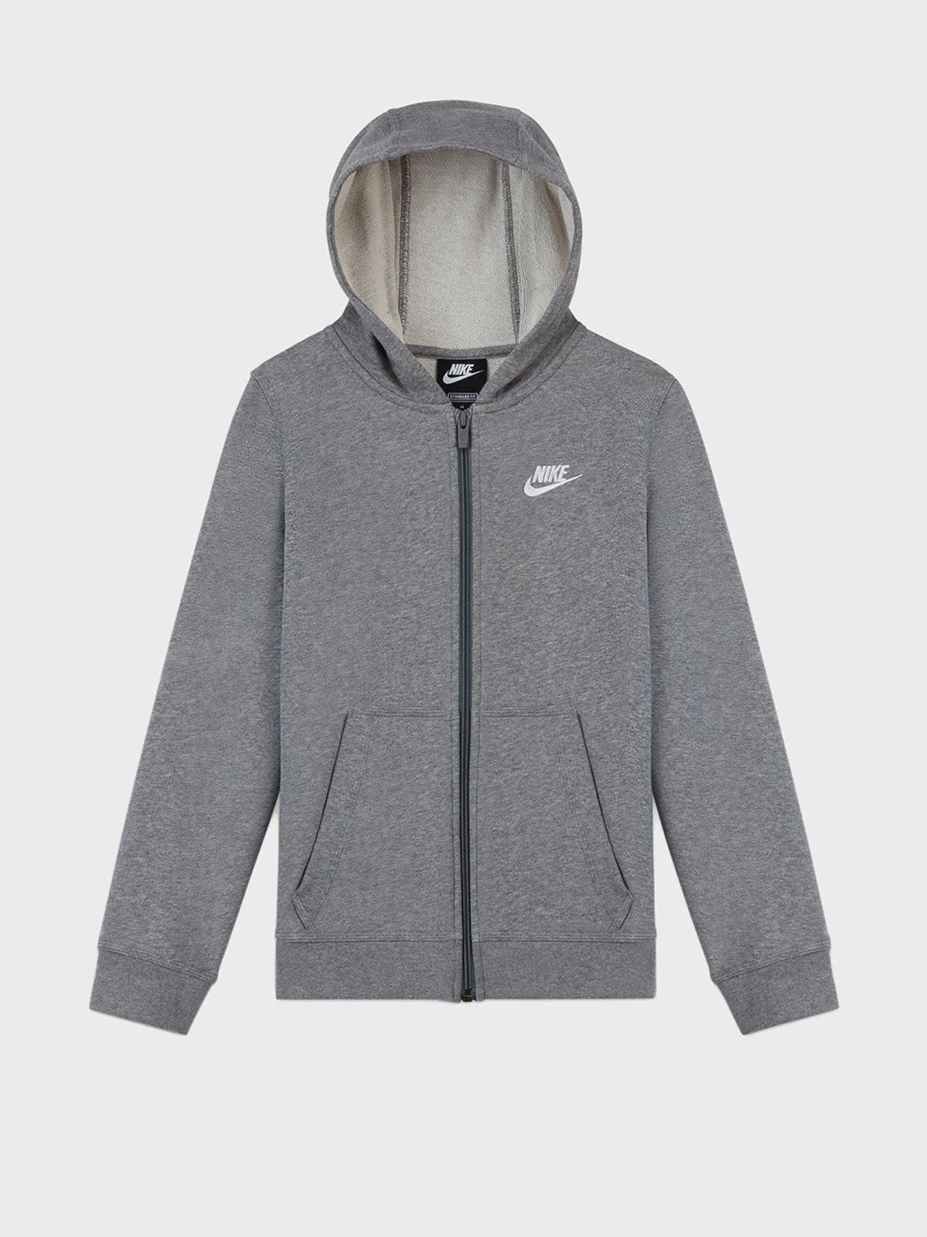 Худі та світшоти NIKE Sportswear Club French Terry Full-Zip модель DD1698-091 Худі та світшоти NIKE Sportswear Club French Terry Full-Zip модель DD1698-091 Фото