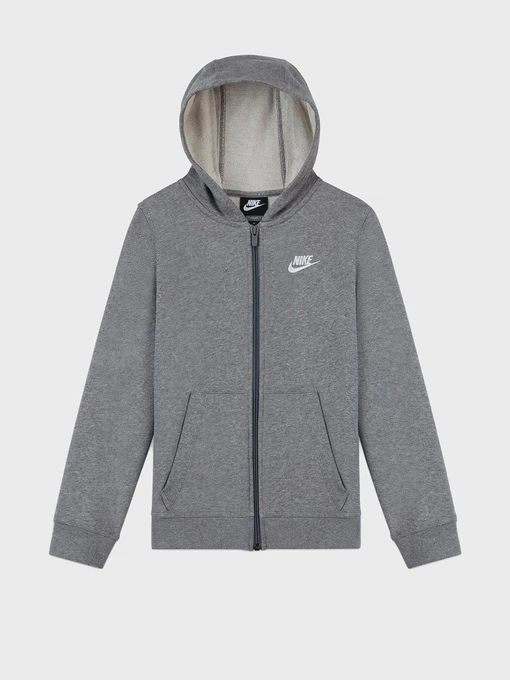 Худі та світшоти NIKE Sportswear Club French Terry Full-Zip модель DD1698-091 Фото