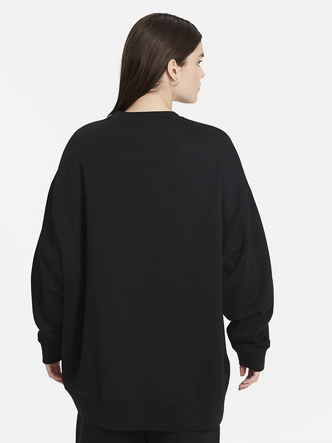 Худи и свитшоты NIKE Sportswear Essentials Over-Oversized Fleece Crew модель DD5632-010 Худи и свитшоты NIKE Sportswear Essentials Over-Oversized Fleece Crew модель DD5632-010 Фото