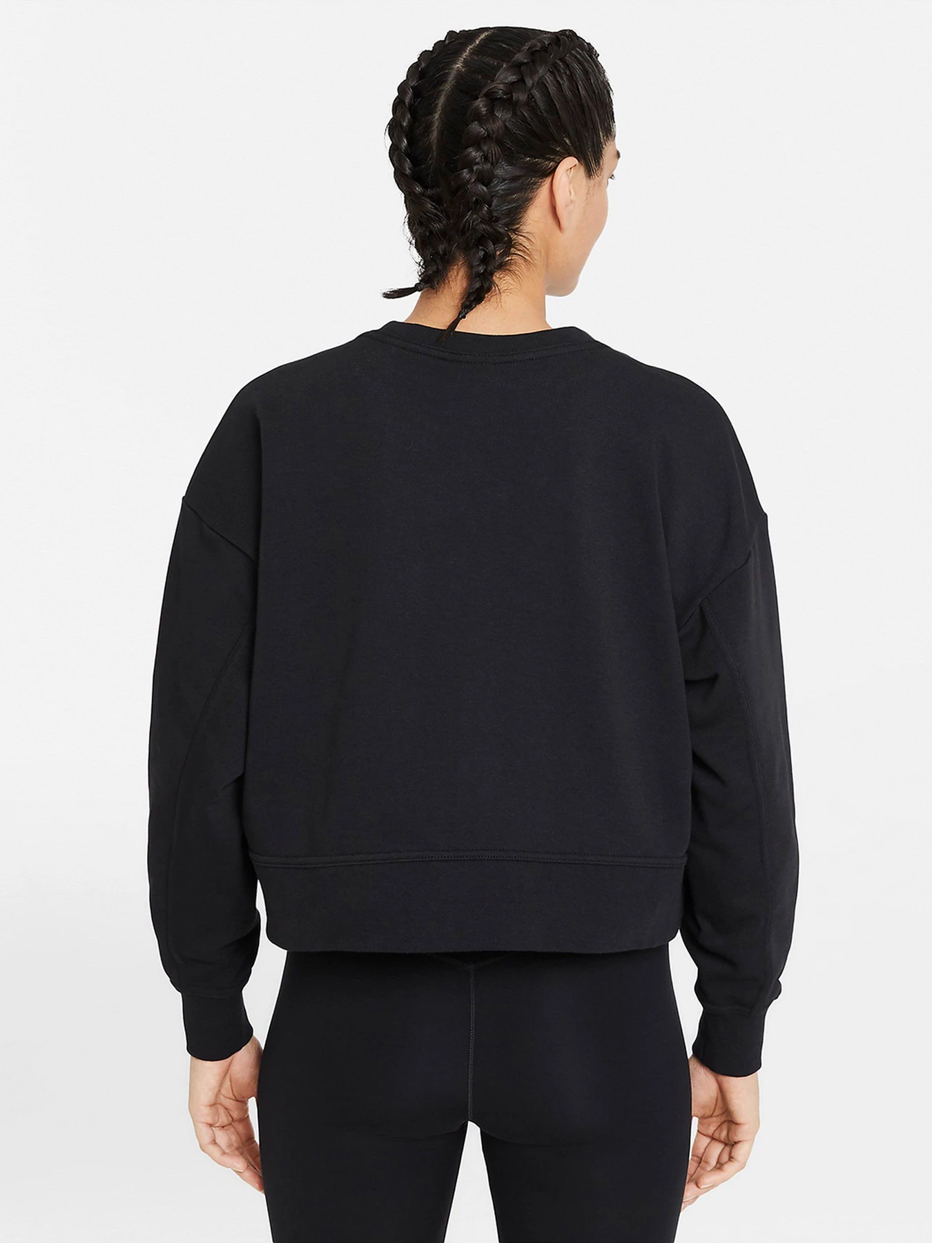 Худи и свитшоты NIKE Dri-FIT Get Fit Training Crew модель DD6130-010 Худи и свитшоты NIKE Dri-FIT Get Fit Training Crew модель DD6130-010 Фото