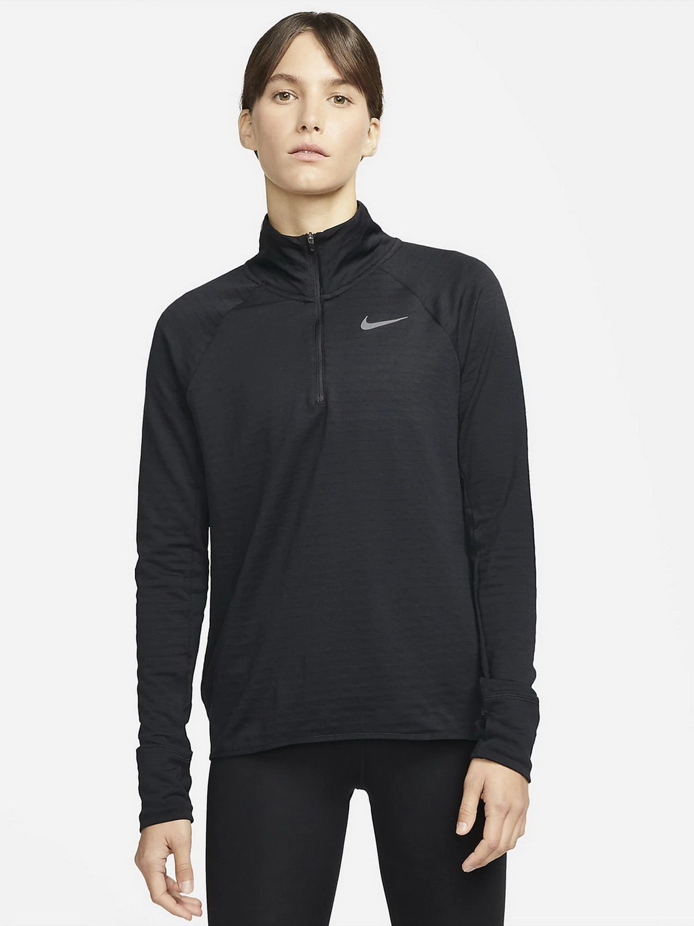 Худи и свитшоты NIKE Therma-FIT 1/2-Zip Running модель DD6799-010 Худи и свитшоты NIKE Therma-FIT 1/2-Zip Running модель DD6799-010 Фото