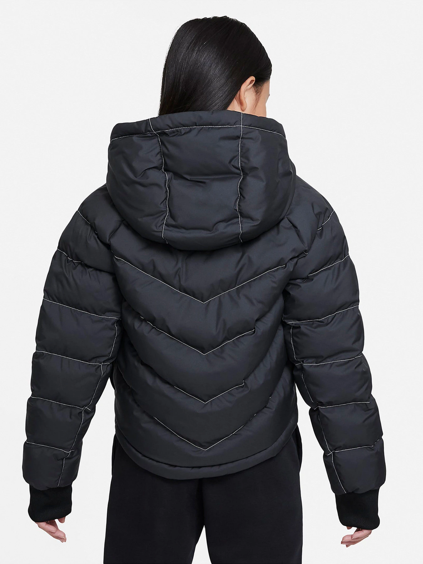 Куртки и дубленки NIKE Sportswear Synthetic Fill Hooded модель DD7134-010 Куртки и дубленки NIKE Sportswear Synthetic Fill Hooded модель DD7134-010 Фото