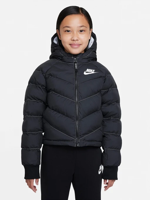 Куртки и дубленки NIKE Sportswear Synthetic Fill Hooded модель DD7134-010 Фото