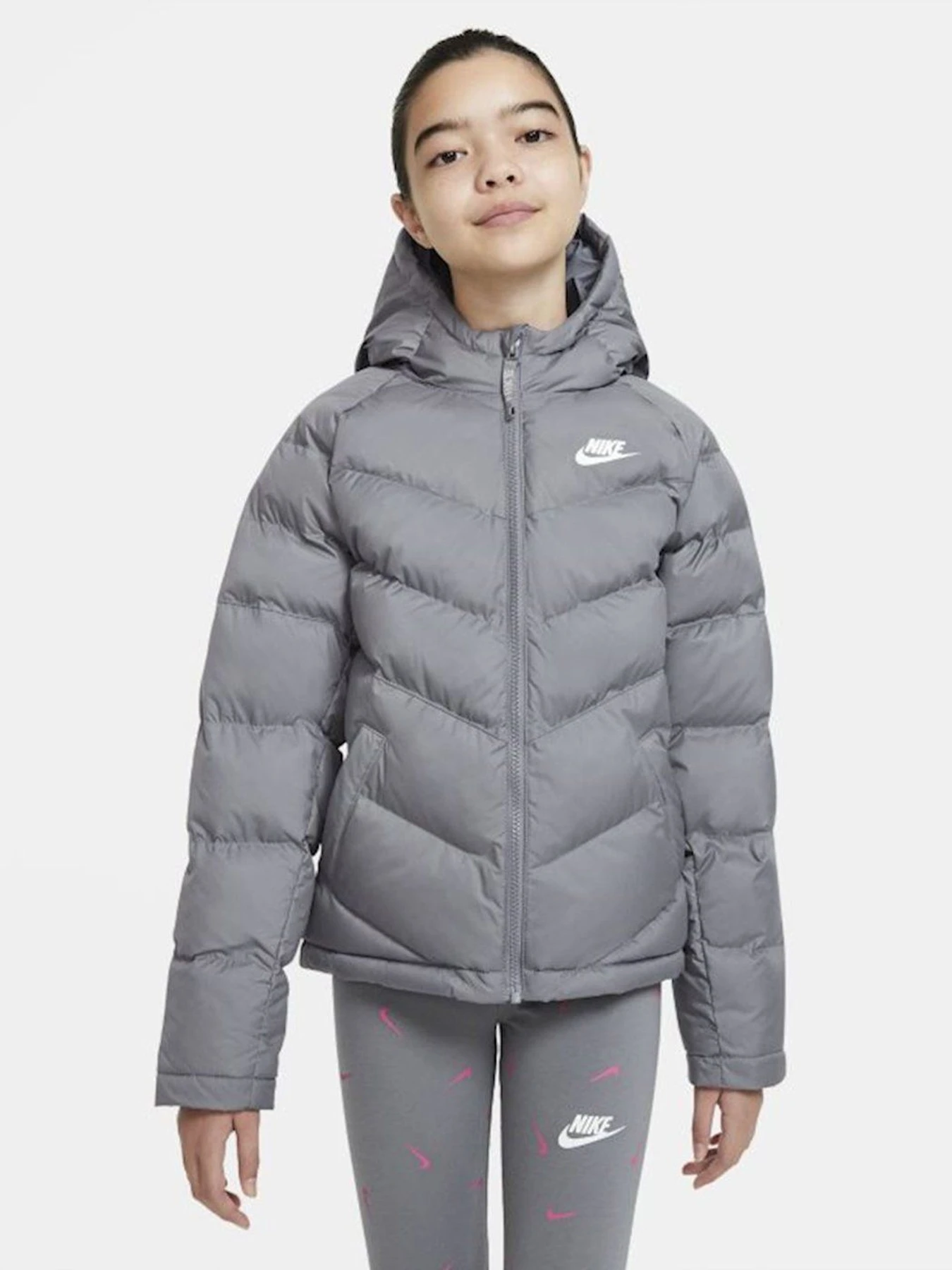 Куртки и дубленки NIKE Sportswear модель CU9157-084 Куртки и дубленки NIKE Sportswear модель CU9157-084 Фото