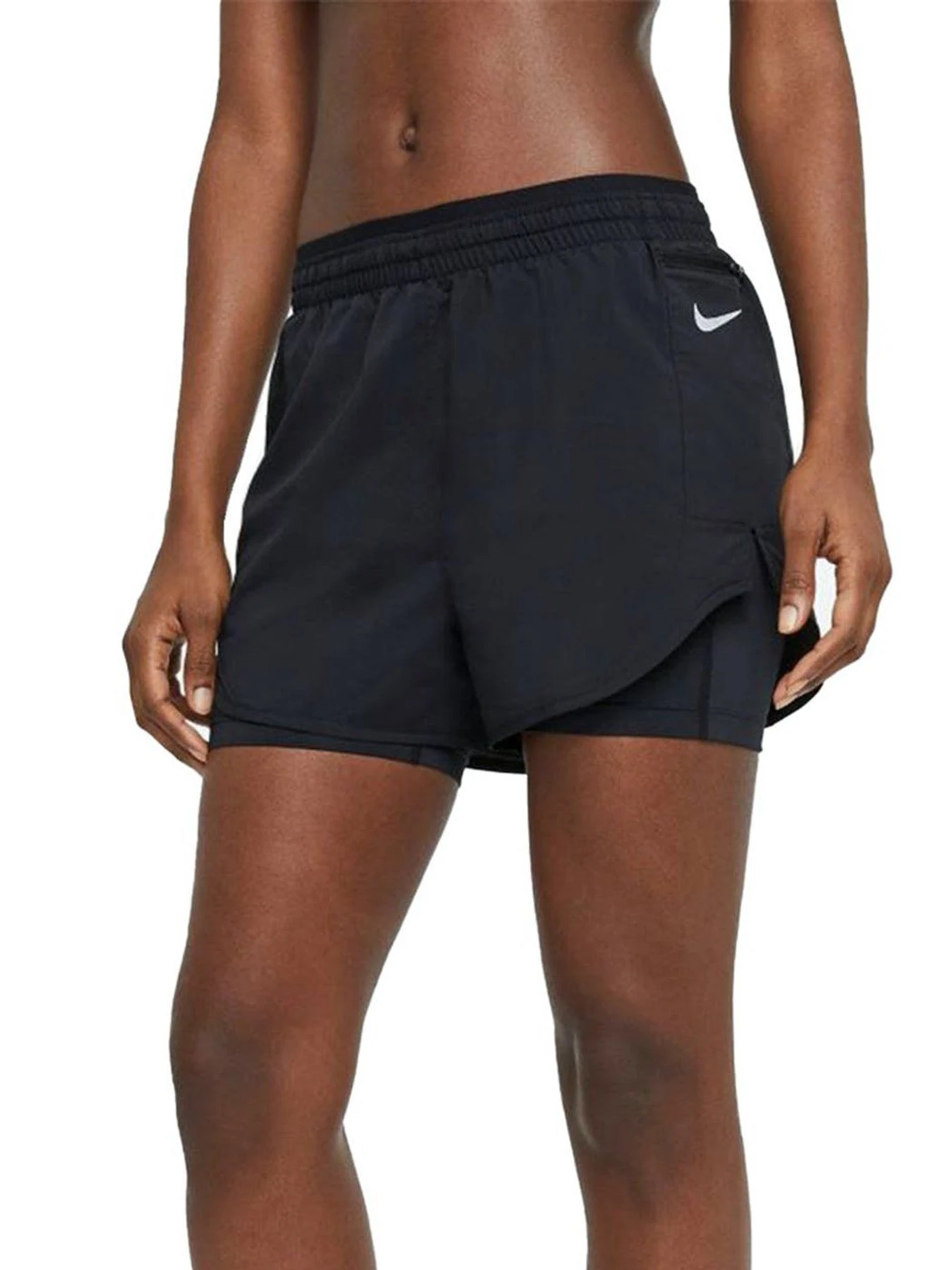 Шорты NIKE Tempo Luxe 2in1 модель CZ9574-010 Шорты NIKE Tempo Luxe 2in1 модель CZ9574-010 Фото