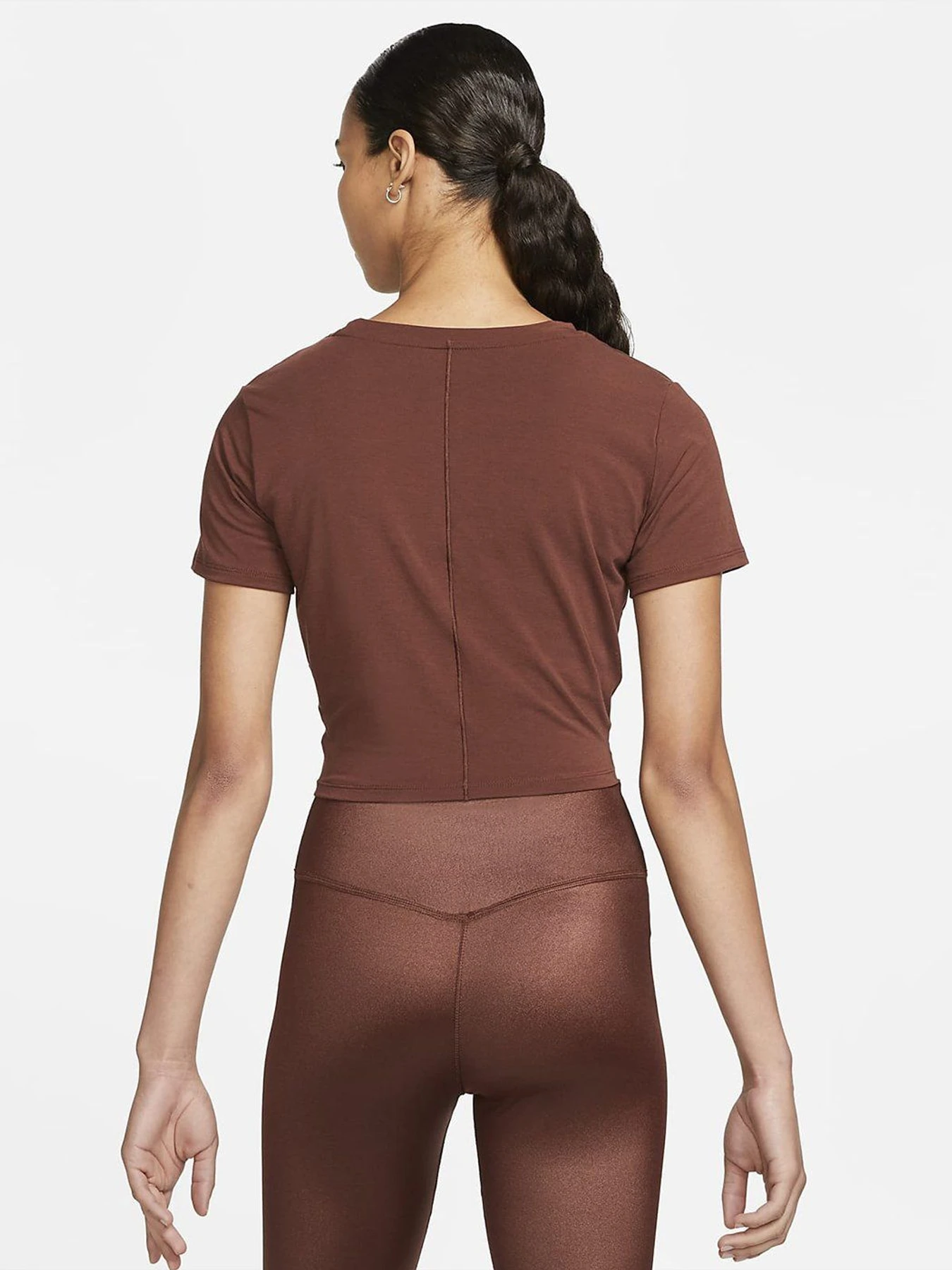 Футболки і поло NIKE W NK ONE LUXE DF SS TW TP модель DD4921-273 Футболки і поло NIKE W NK ONE LUXE DF SS TW TP модель DD4921-273 Фото