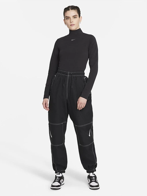 Худи и свитшоты NIKE NSW ESSNTL MOCK LS TOP модель DD5882-010 Фото