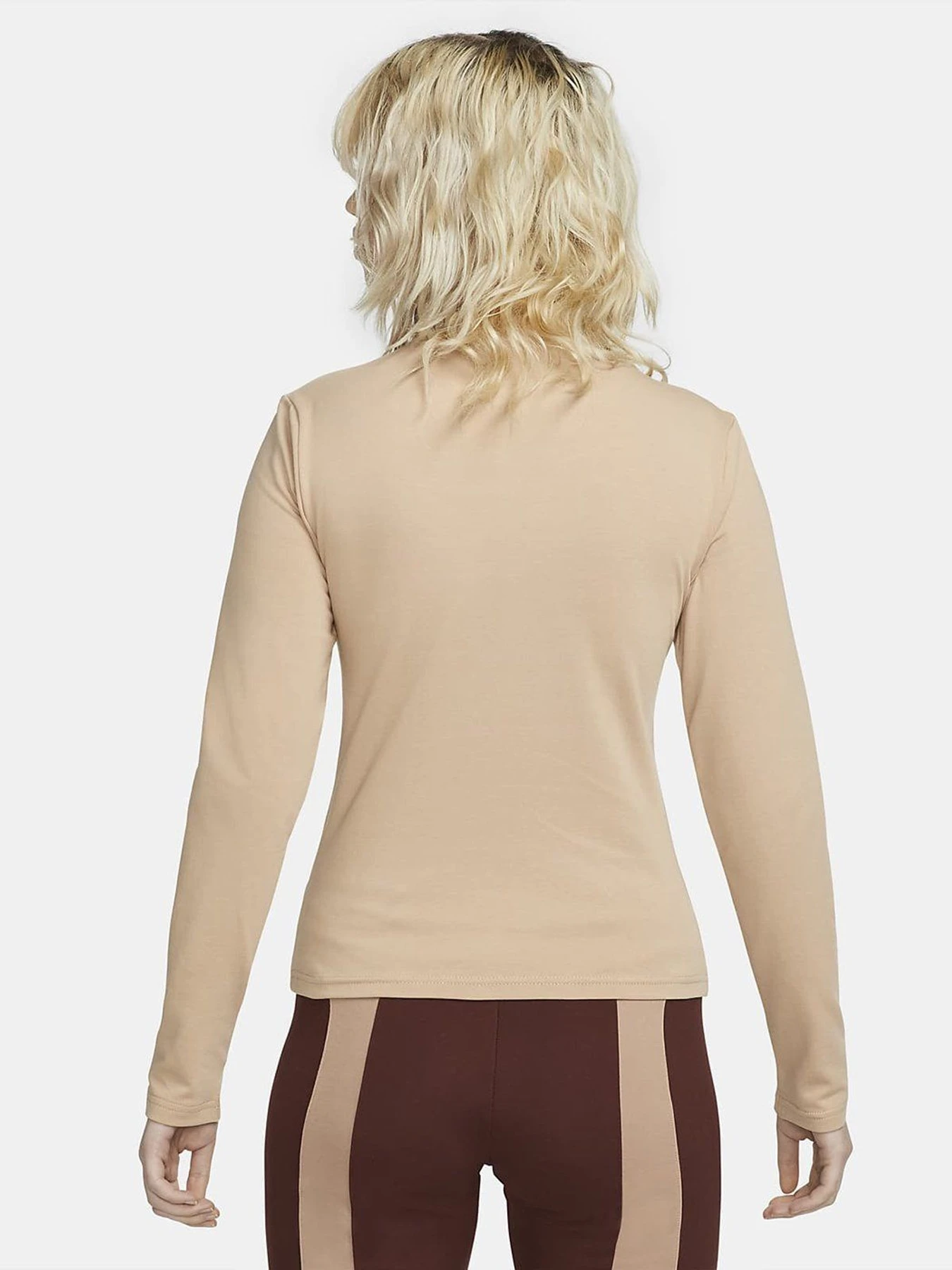 Свитры и кардиганы NIKE NSW ESSNTL MOCK LS TOP модель DD5882-200 Свитры и кардиганы NIKE NSW ESSNTL MOCK LS TOP модель DD5882-200 Фото