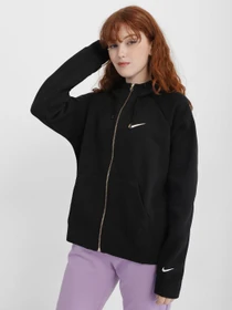 Худи и свитшоты NIKE NSW Fleece Full-Zip Sweatshirt модель DO2564-010 Фото
