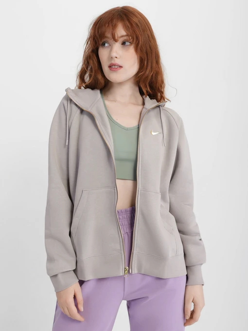 Худи и свитшоты NIKE NSW Fleece Full-Zip Sweatshirt модель DO2564-033 Фото