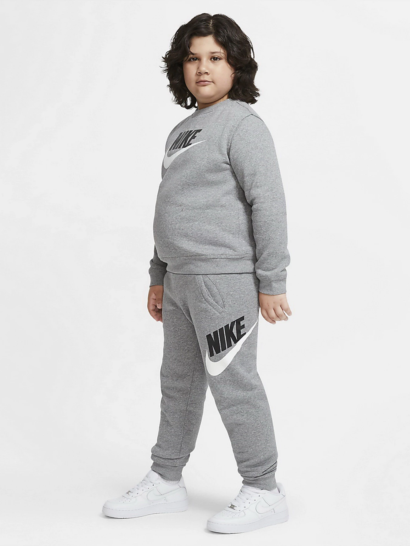 Брюки NIKE Sportswear Club Fleece модель DA5116-091 Фото