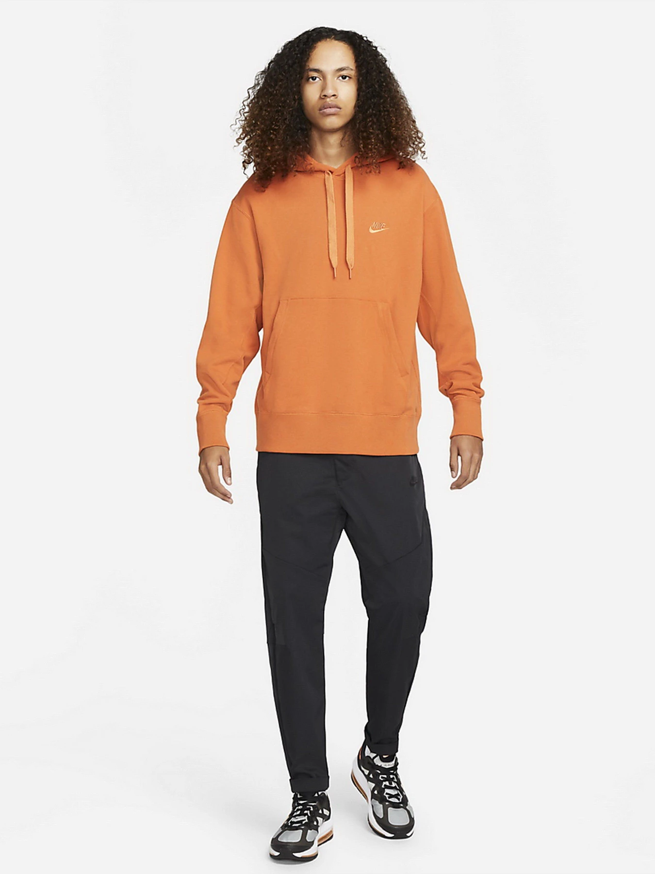 Худі та світшоти NIKE Sportswear Classic Fleece Pullover модель DA0023-881 Худі та світшоти NIKE Sportswear Classic Fleece Pullover модель DA0023-881 Фото