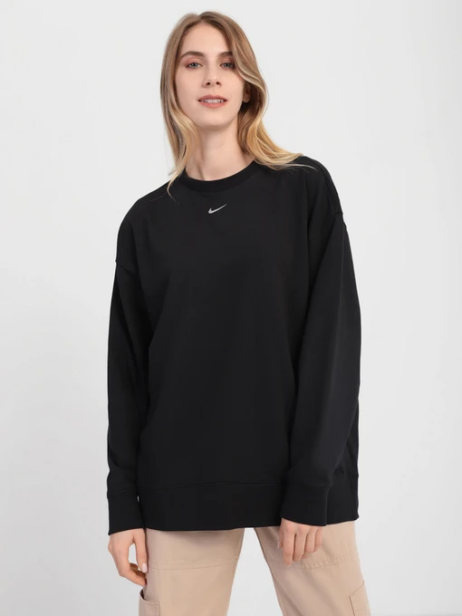 Худи и свитшоты NIKE W NK DF HBR FLC CRW модель DD5467-010 Фото