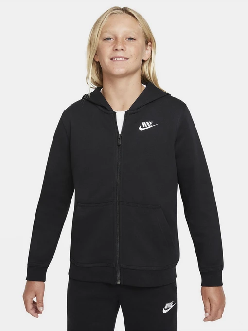 Худи и свитшоты NIKE Sportswear Club French Terry Full-Zip модель DD1698-010 Фото