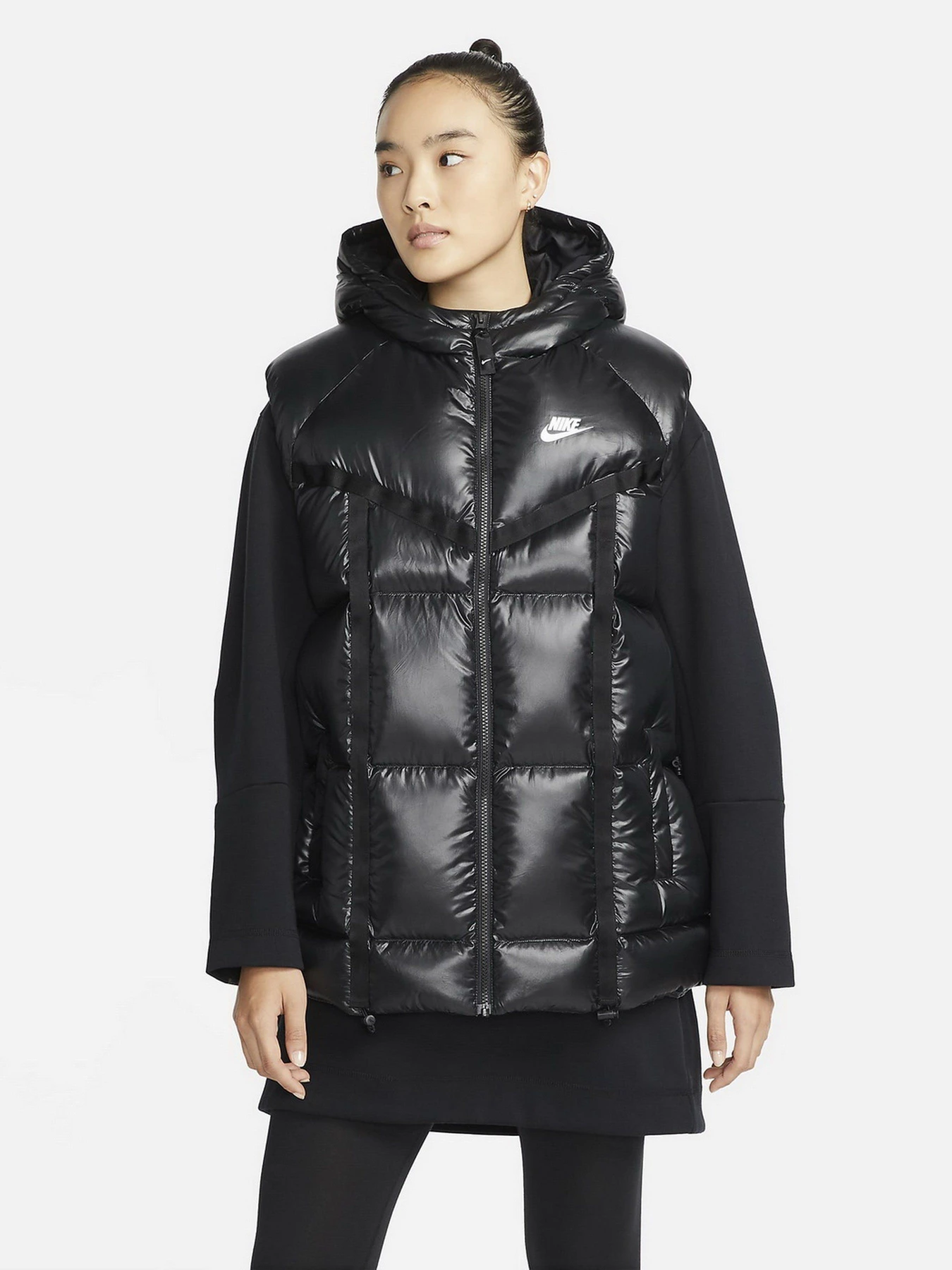Куртки и дубленки NIKE W NSW TF CITY HD модель DD4656-010 Куртки и дубленки NIKE W NSW TF CITY HD модель DD4656-010 Фото