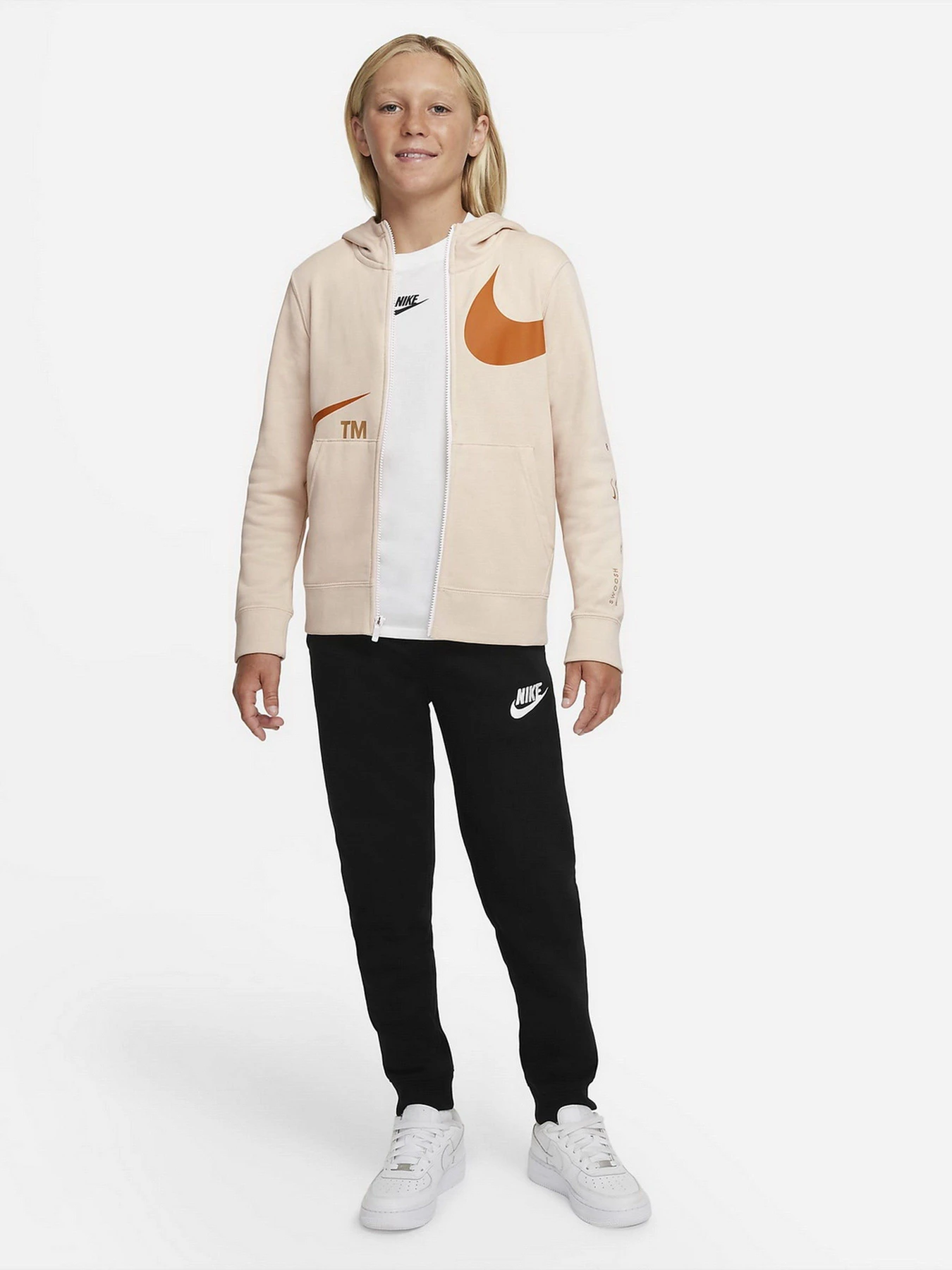 Худи и свитшоты NIKE Sportswear Swoosh модель DD8637-219 Фото
