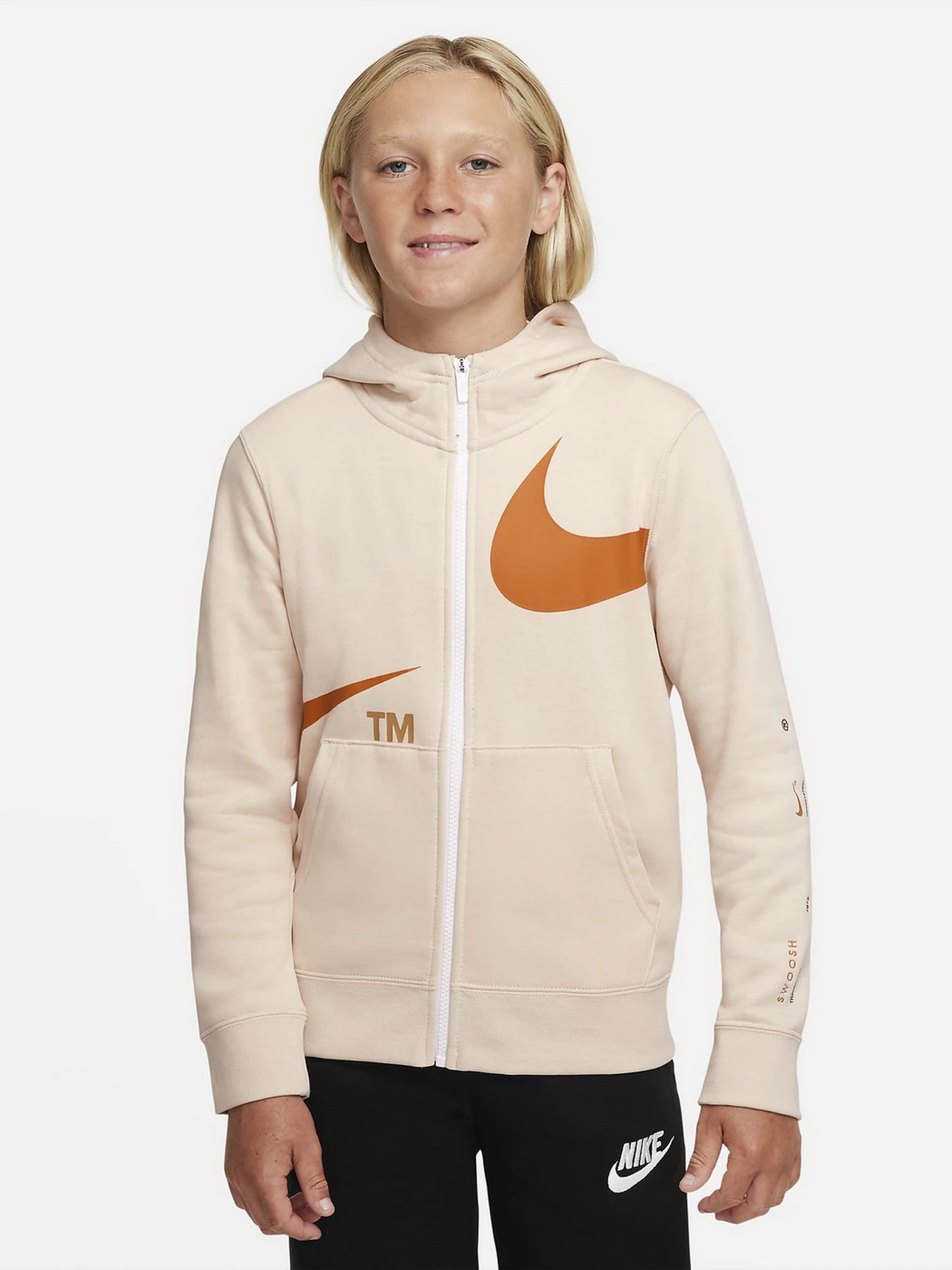 Худи и свитшоты NIKE Sportswear Swoosh модель DD8637-219 Фото