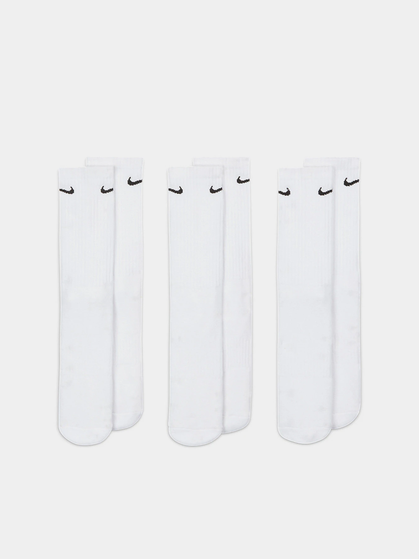 Носки и гольфы NIKE EVERYDAY CUSH CREW модель SX7664-100 Фото