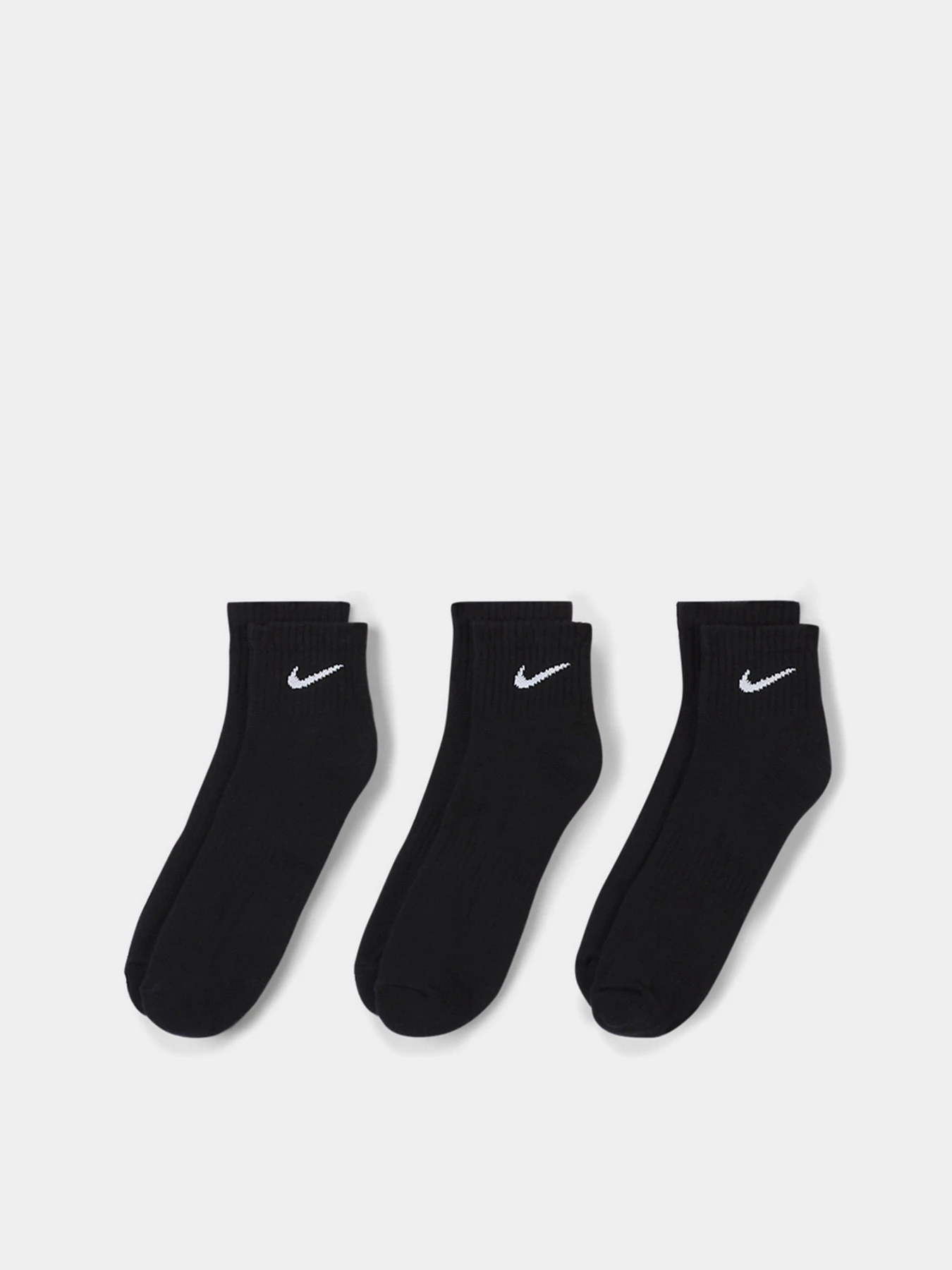 Шкарпетки та гольфи NIKE EVERYDAY CUSHION ANKLE модель SX7667-010 Шкарпетки та гольфи NIKE EVERYDAY CUSHION ANKLE модель SX7667-010 Фото