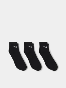 Шкарпетки та гольфи NIKE EVERYDAY CUSHION ANKLE модель SX7667-010 Фото