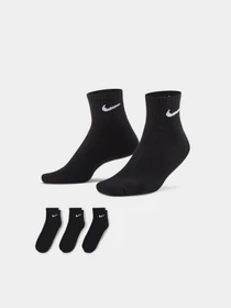 Шкарпетки та гольфи NIKE EVERYDAY CUSHION ANKLE модель SX7667-010 Фото