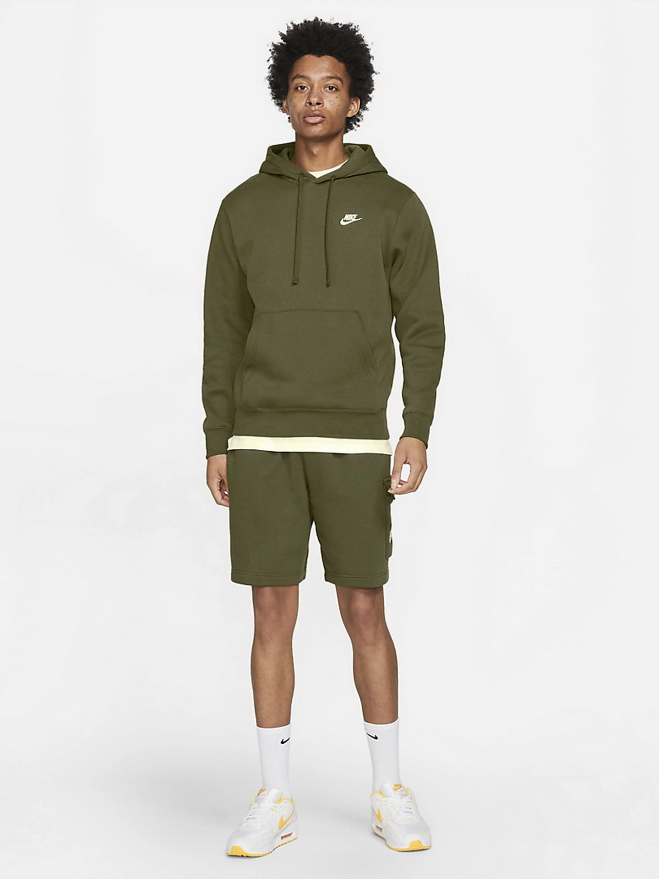 Худі та світшоти NIKE NSW Club модель BV2654-327 Худі та світшоти NIKE NSW Club модель BV2654-327 Фото
