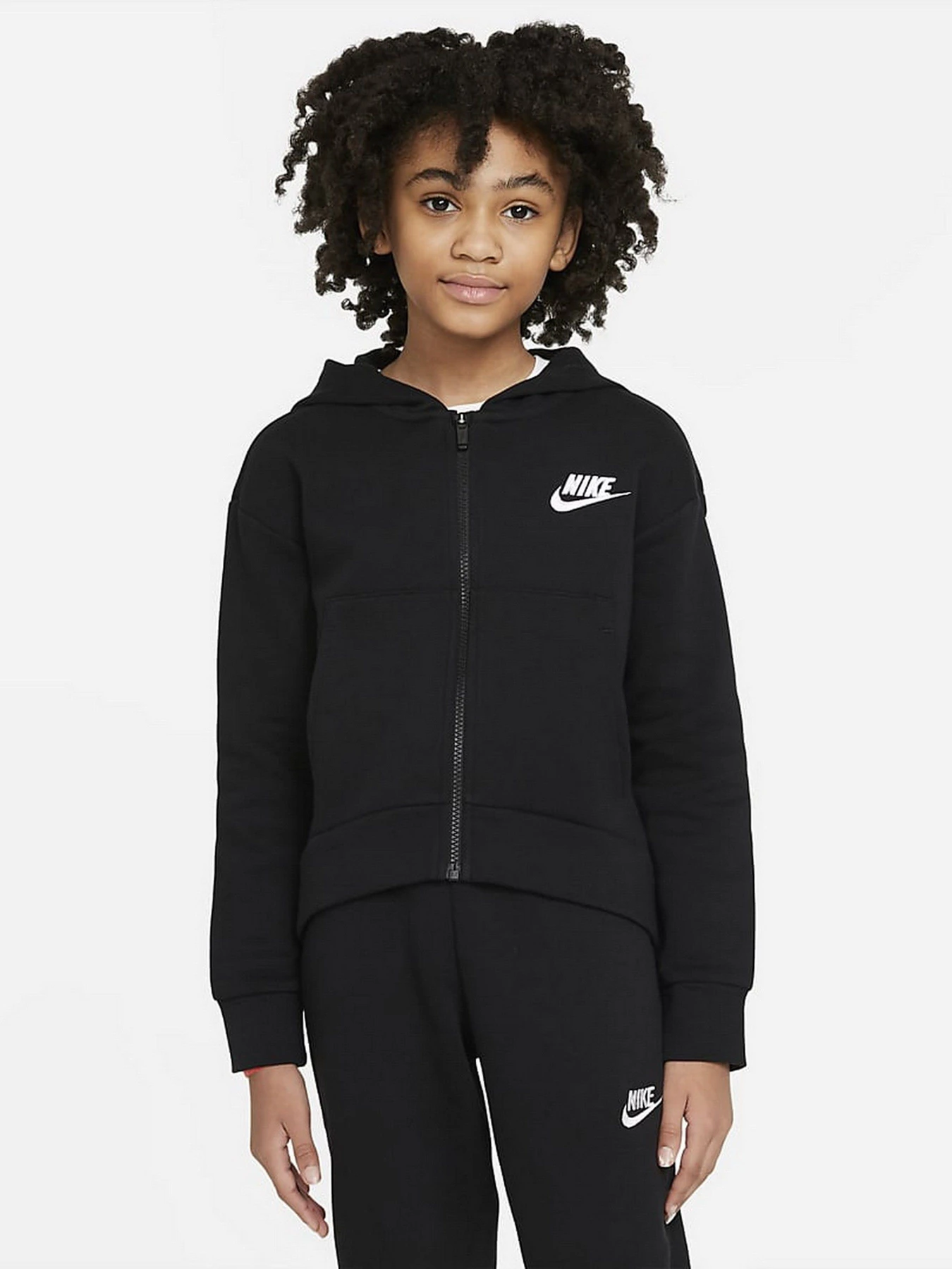 Худі та світшоти NIKE Sportswear Club Fleece модель DC7118-010 Худі та світшоти NIKE Sportswear Club Fleece модель DC7118-010 Фото