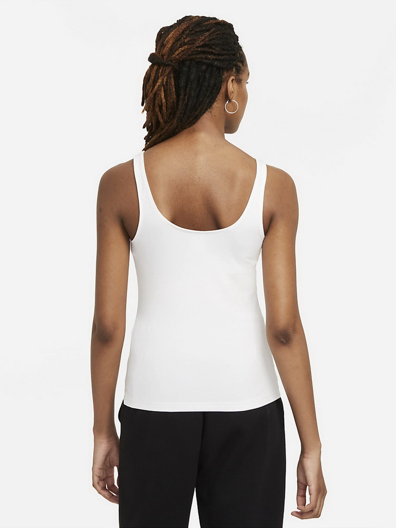 Футболки и поло NIKE Sportswear Essential Cami модель DH1345-100 Футболки и поло NIKE Sportswear Essential Cami модель DH1345-100 Фото