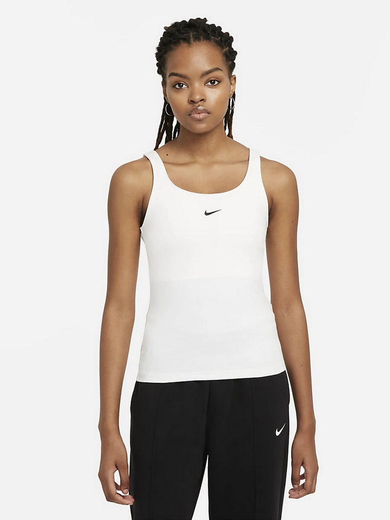 Футболки и поло NIKE Sportswear Essential Cami модель DH1345-100 Футболки и поло NIKE Sportswear Essential Cami модель DH1345-100 Фото