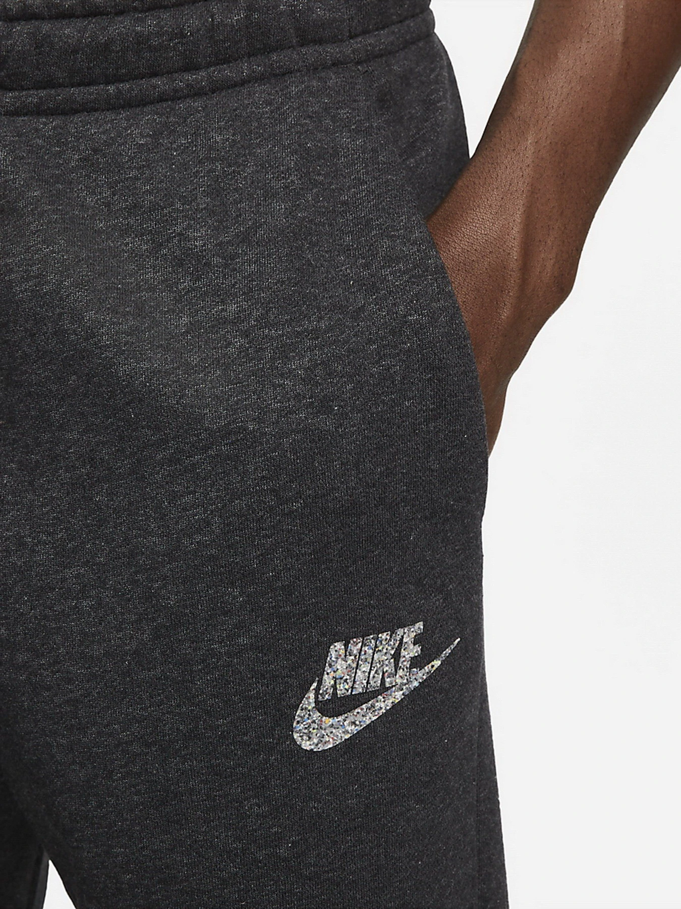 Брюки NIKE Sportswear Men's Fleece Joggers модель DM5626-010 Брюки NIKE Sportswear Men's Fleece Joggers модель DM5626-010 Фото