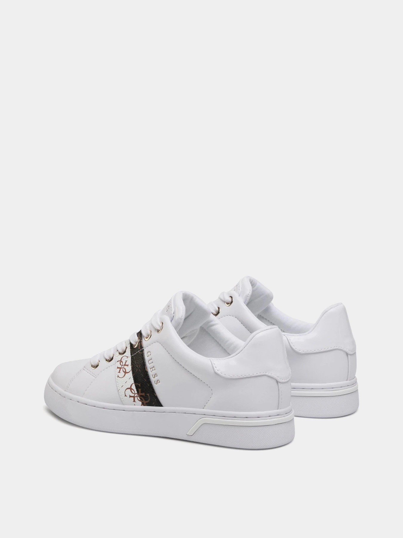 Кеди GUESS Reel модель FL5REE-ELE12-WHIWH Фото