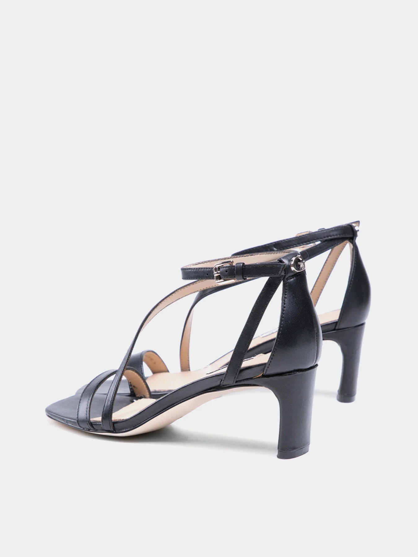 Босоніжки GUESS Selby модель FL6S2B-LEA03-BLACK Фото