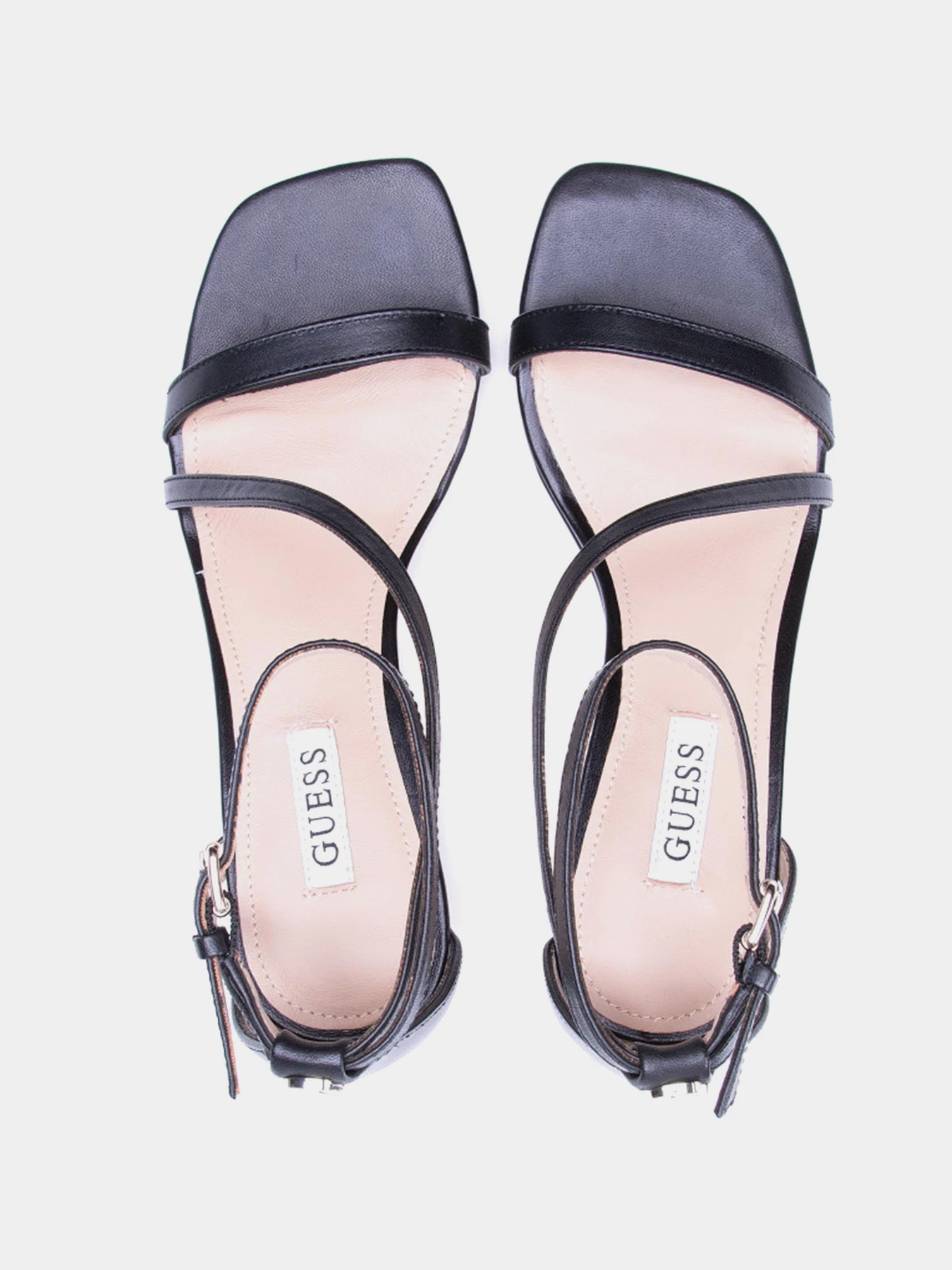 Босоніжки GUESS Selby модель FL6S2B-LEA03-BLACK Фото