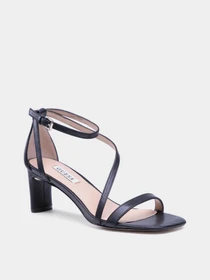 Босоніжки GUESS Selby модель FL6S2B-LEA03-BLACK Фото