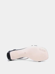 Босоніжки GUESS Selby модель FL6S2B-LEA03-BLACK Фото