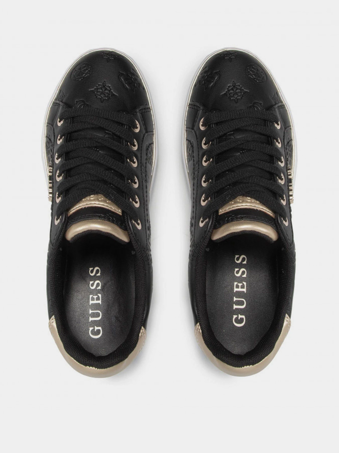 Кеды GUESS Beckie модель FL7BKI.FAL12;BLKBL Фото