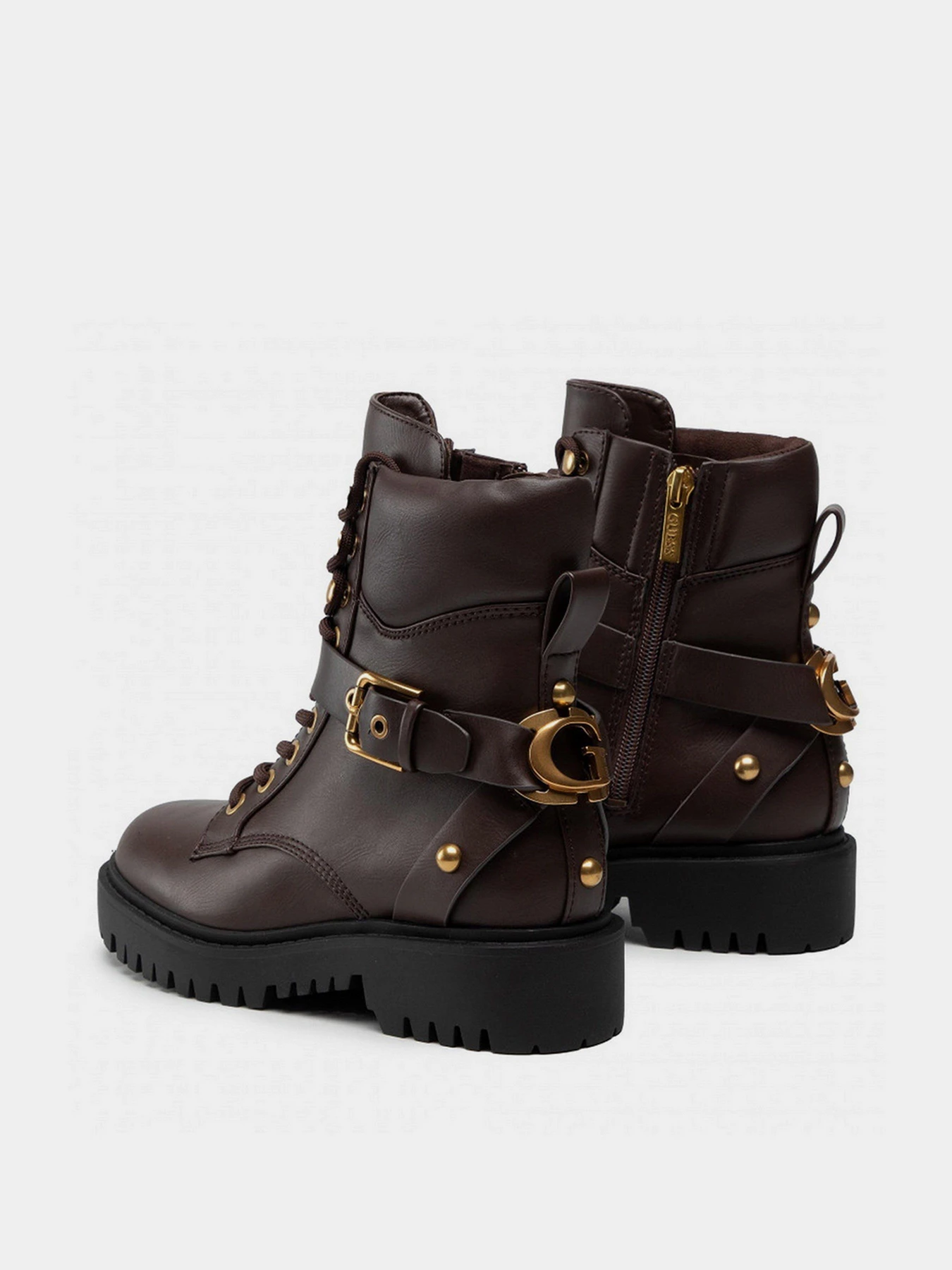 Ботинки и сапоги GUESS модель FL8ON2.ELE10;DBROW Фото