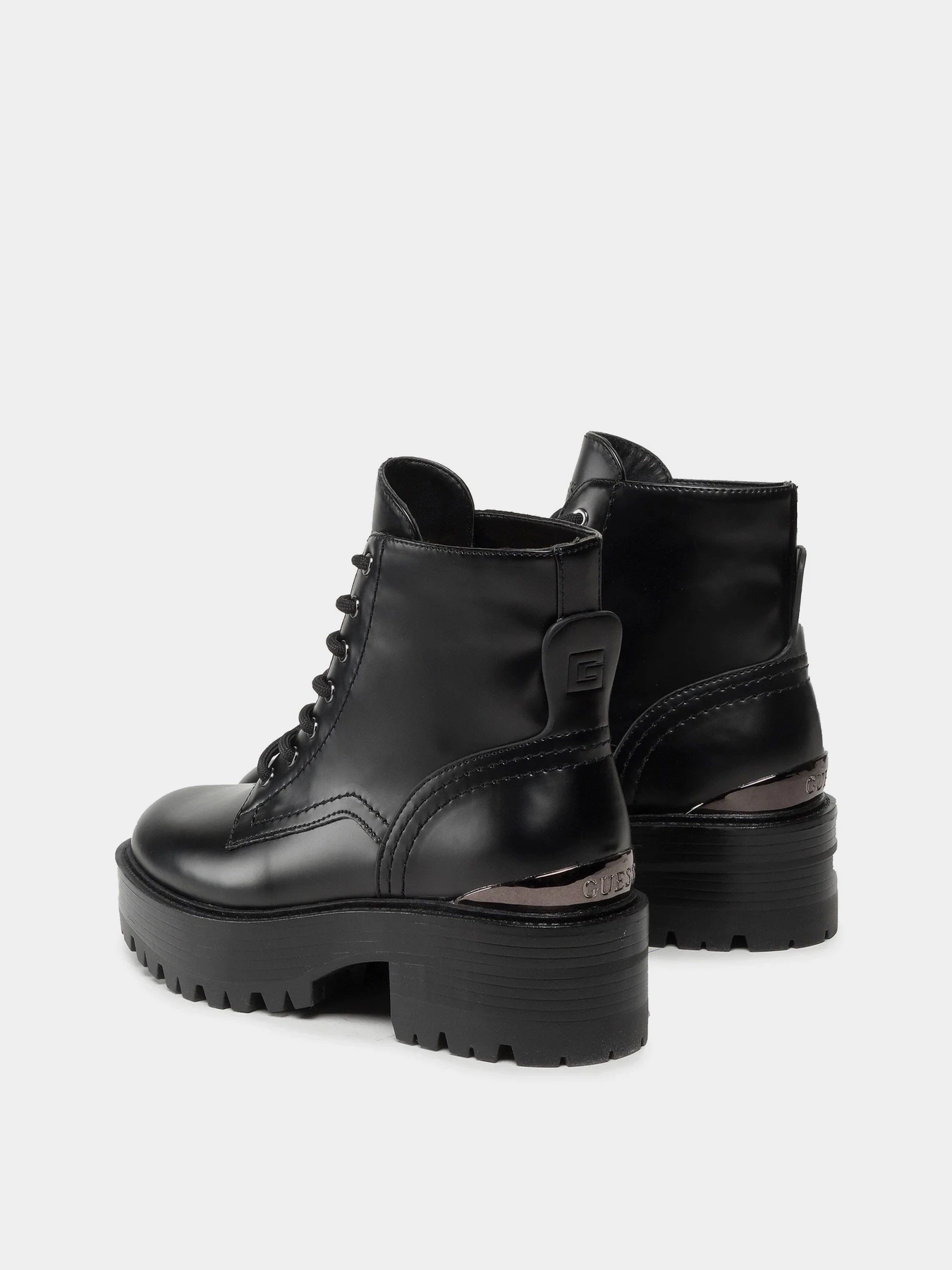 Ботинки и сапоги GUESS Folowe модель FL7FOL.LEA10;BLACK Ботинки и сапоги GUESS Folowe модель FL7FOL.LEA10;BLACK Фото