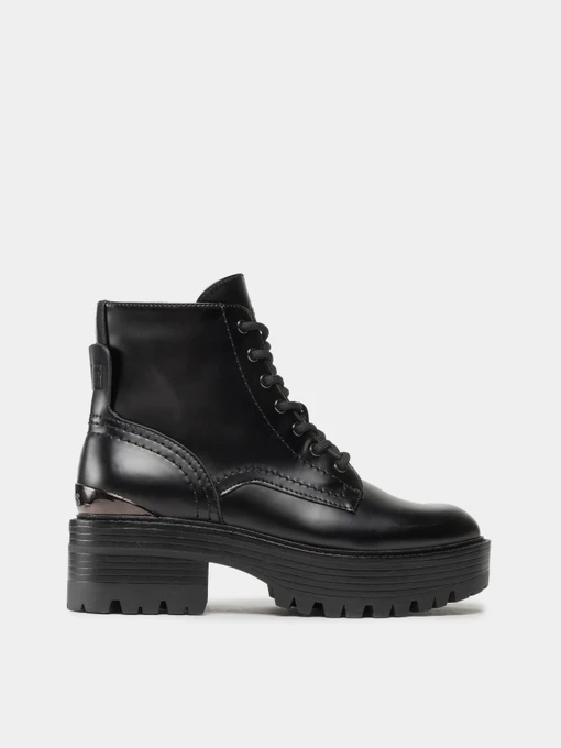 Ботинки и сапоги GUESS Folowe модель FL7FOL.LEA10;BLACK Фото